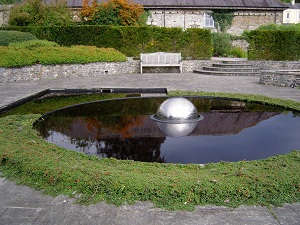 Pool at Aberglasney Gardens